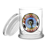 Grateful Dead x Pulsar 420 Jars Pop Top | Skull and Roses Circle | 1/2 Ounce