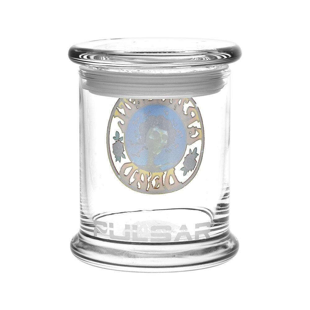 Grateful Dead x Pulsar 420 Jars Pop Top | Skull and Roses Circle | 1/2