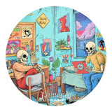 Grateful Dead x Pulsar Fabric Top Dab Mat | Roomies | 8"