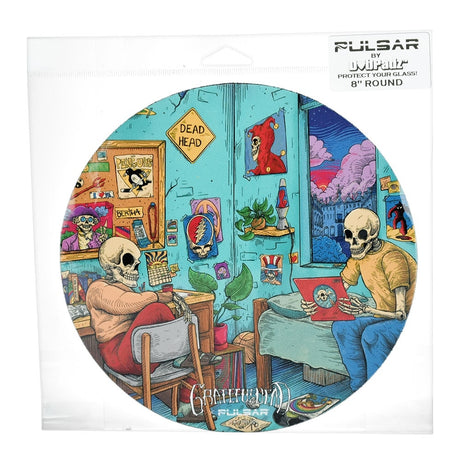 Grateful Dead x Pulsar Fabric Top Dab Mat | Roomies | 8"