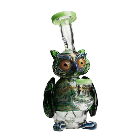 Lookah Glass 9" Mini Nerdy Owl Water Pipe