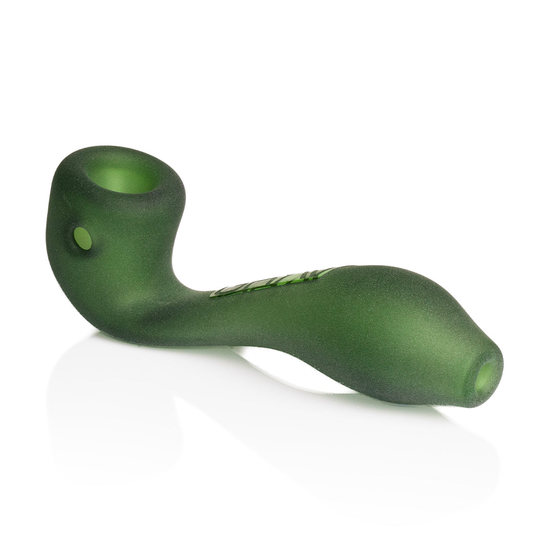 GRAV Sandblasted Mini Sherlock pipe with carb on the left side