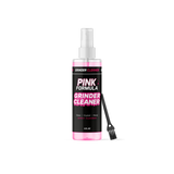 Pink Formula 4oz Grinder Cleaner bottle with nozzle for easy application - Front View