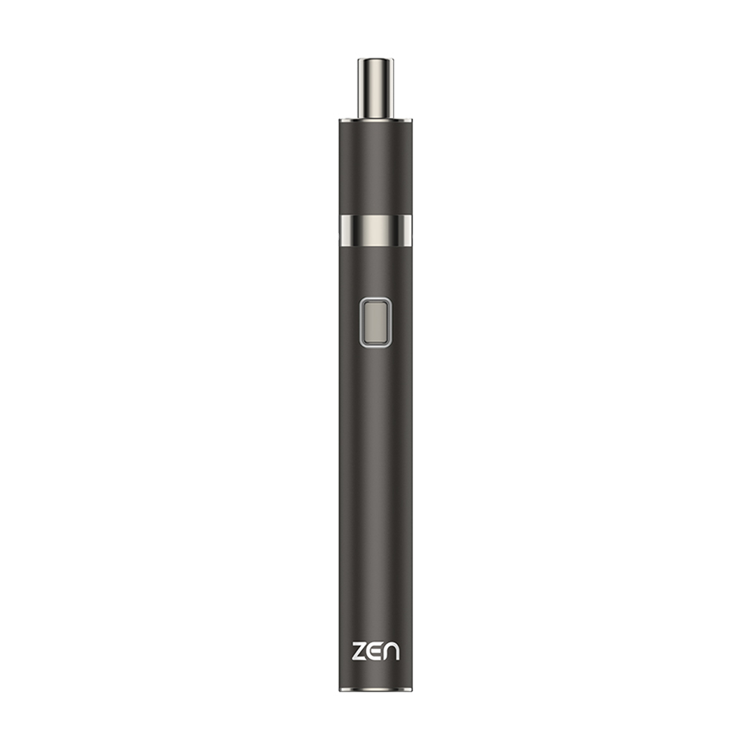 Yocan Zen vaporizer in Gunmetal, sleek design, front view on a white background