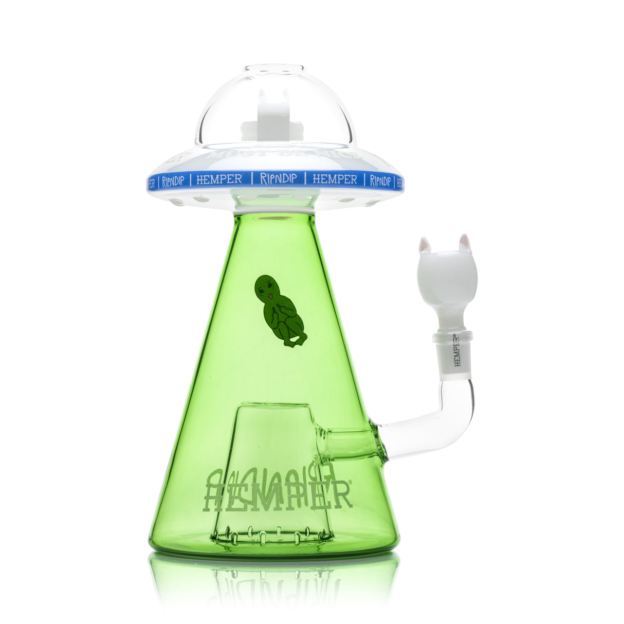 RIPNDIP x Hemper Nermal Glow In The Dark UFO XL Beaker