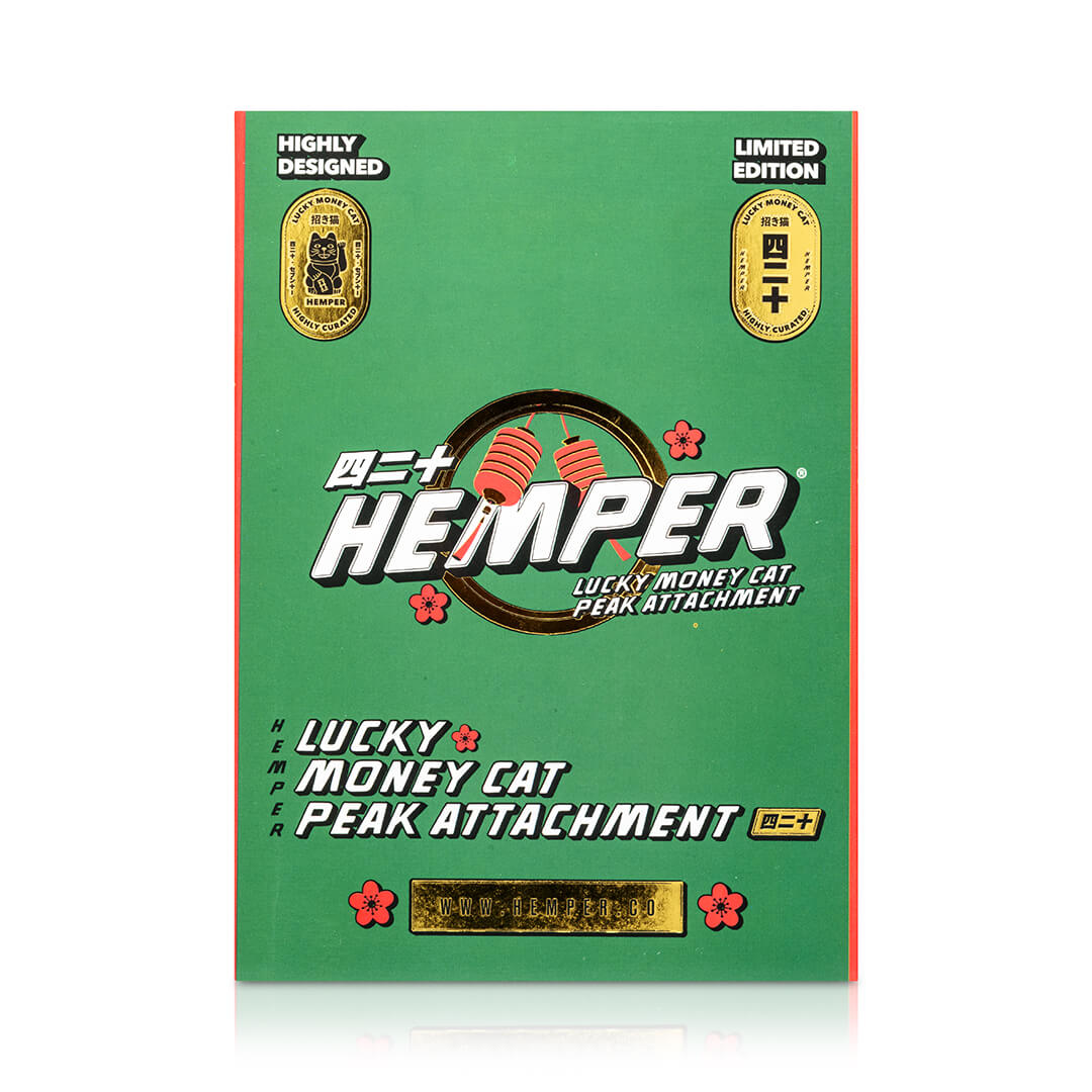 Lucky Money Cat Puffco Peak Top