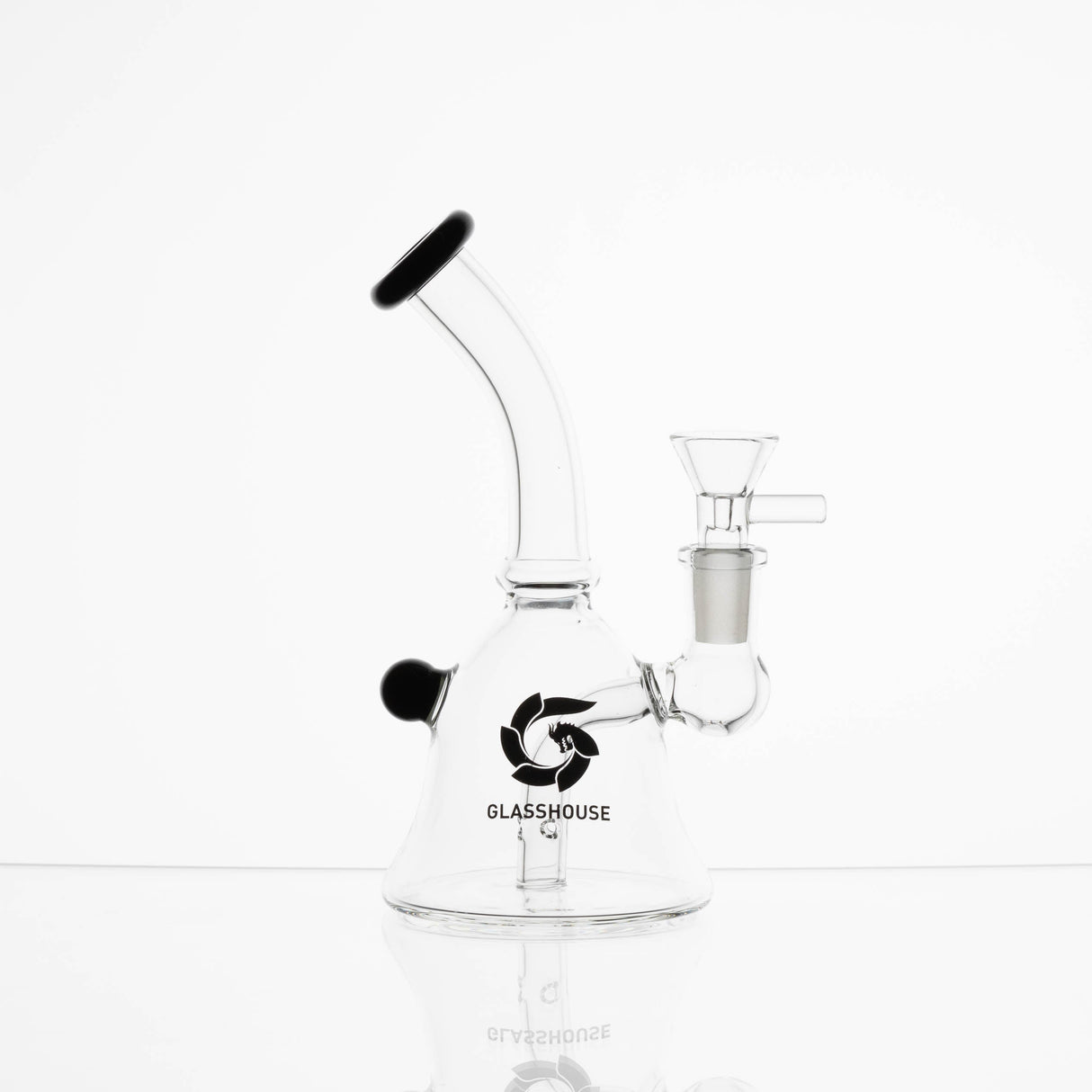 Glasshouse 6" Flared Button Banger Hanger