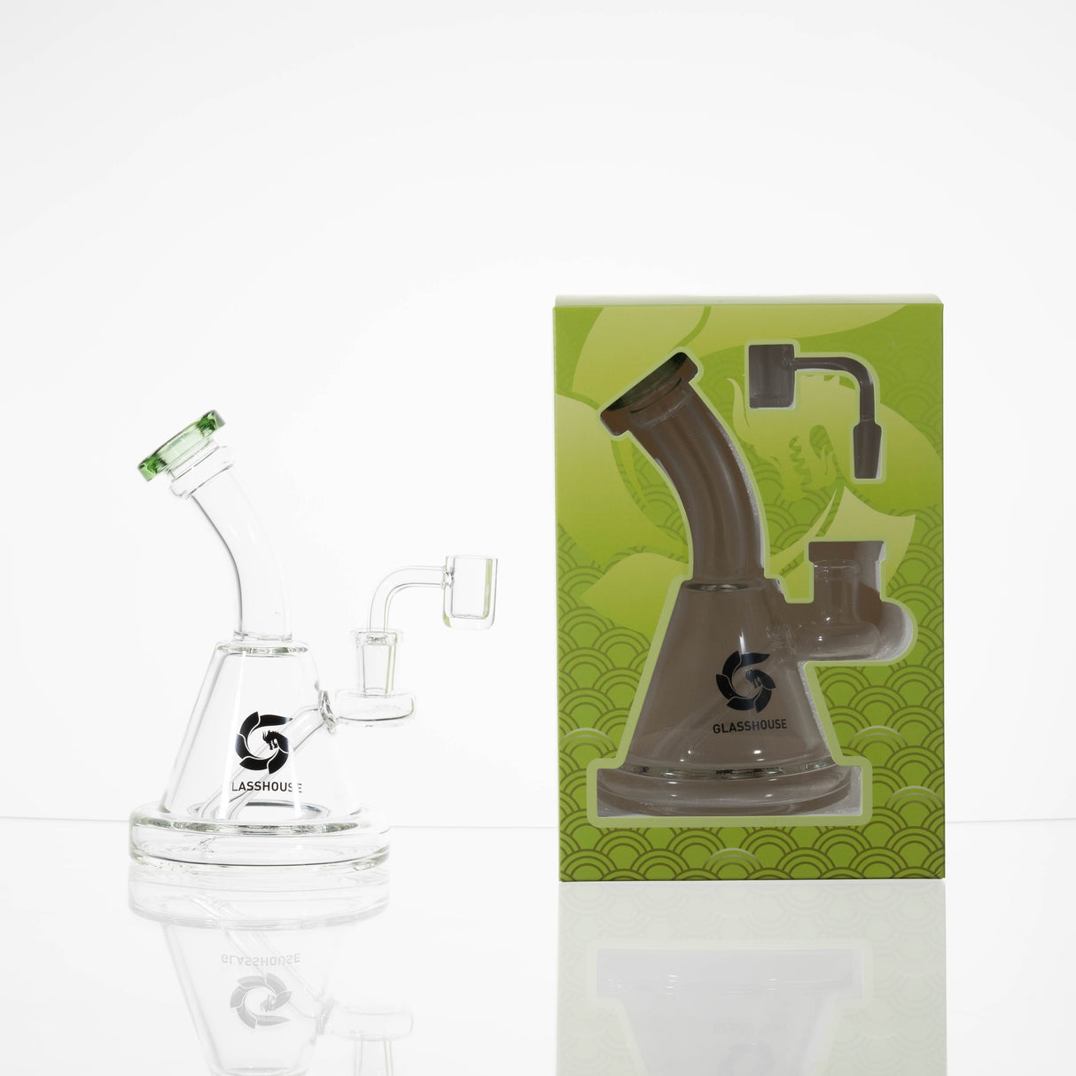 Glasshouse 6" Conical Banger Hanger Dab Rig