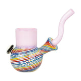 Pulsar Chalice Bubbler for Puffco Proxy, 5.5", colorful borosilicate glass, side view