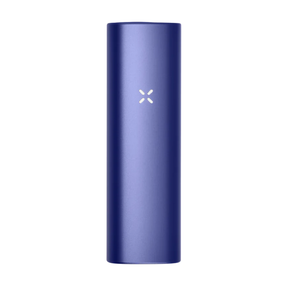 PAX Plus 2-in-1 Vaporizer in Periwinkle, Front View, Portable Design for Dry Herbs and Concentrates