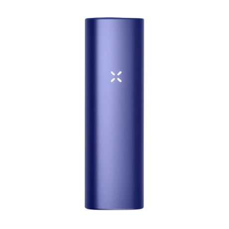 PAX Plus 2-in-1 Vaporizer in Periwinkle, Front View, Portable Design for Dry Herbs and Concentrates