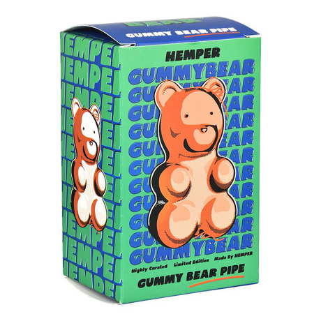 Hemper Gummy Bear Glass Hand Pipe | 3.5"