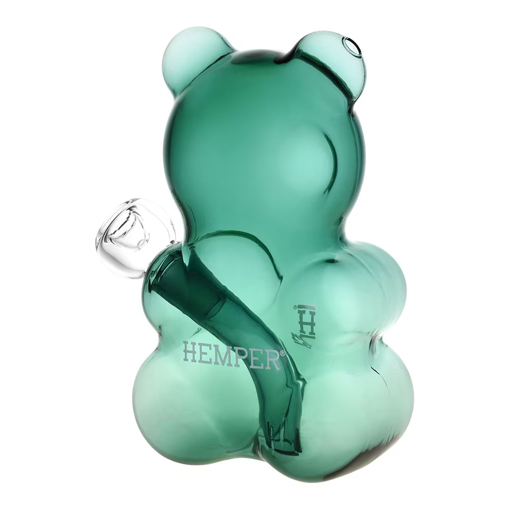 Hemper Gummy Bear Glass Water Pipe | 6.5" | 14mm F