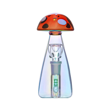 Hemper Trippy Shroom Glass Water Pipe | 5.75" | 14mm F