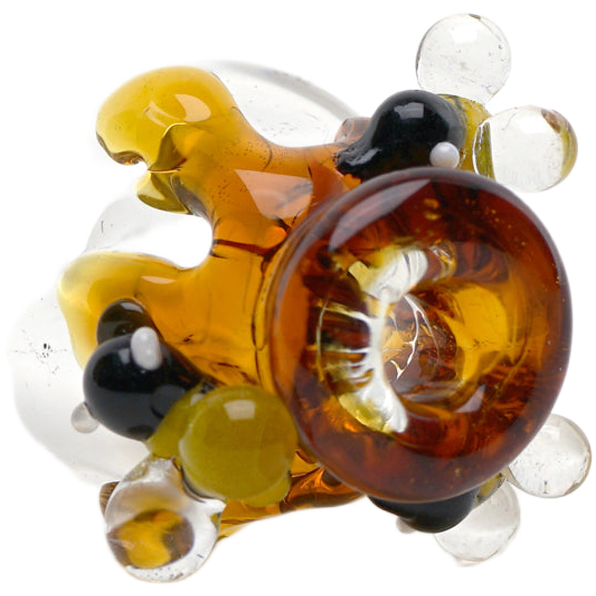 Honey Drip Puffco Peak Glass Bubble Cap