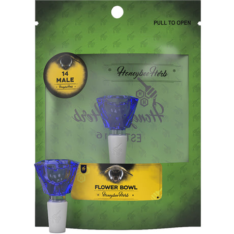 Honeybee Herb Flower Bowls (Green Line)