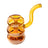 NWTN Home Bolla Bubbler, a 14mm borosilicate glass bubbler with a rounded Memphis-inspired design