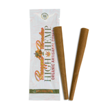 High Hemp Pineapple CBD Organic Pre-rolled Hemp Cones, 15 Pack, Front View on White