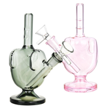 I Salute You Glass Water Pipe | 6.5" | Colors Vary