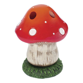 Fujima Mushroom Tower Cone Burner, 5.3" Polyresin, Front View on White Background