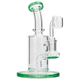 Glassic "Sidekick" Dab Rig with Color Base and Mouthpiece