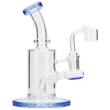 Glassic "Sidekick" Dab Rig with Color Base and Mouthpiece