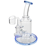 Glassic "Sidekick" Dab Rig with Color Base and Mouthpiece