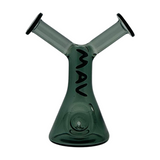 MAV Glass Mini Bestie Hand Pipe in Colored Borosilicate Glass, Front View