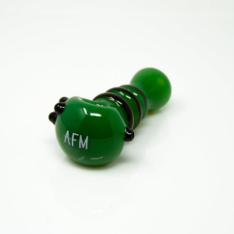 AFM 4.5" Tiger Stripe Color Hand Pipe with Deep Bowl - Angled Side View