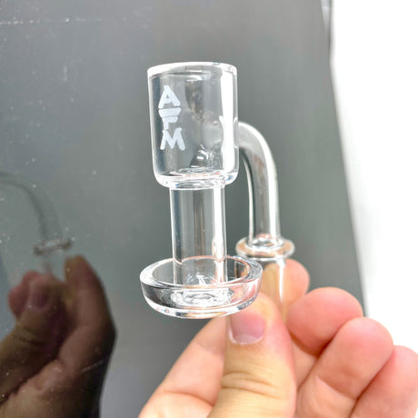 AFM Mini Terp Slurper Quartz Dab Nail, 3 mm Thick, 20 mm Bucket Concentrate File
