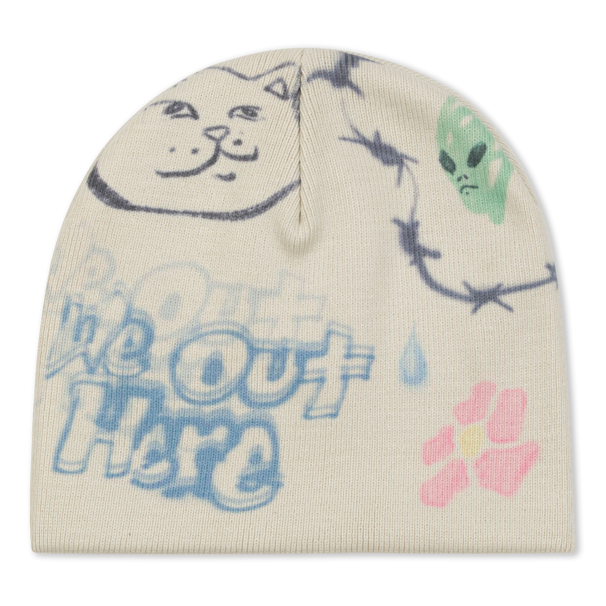 Goosebumps Skull Beanie (Bone)