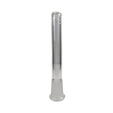 Glass City Pipes 14mm to 14mm Glass Diffused Downstem 3.75" Front View on White