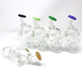 AFM Puffco Peak Ball Attachments in various colors, 14mm joint, angled view on white background