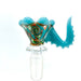 AFM Lucky Goat Rasta Orb Glass Bowl