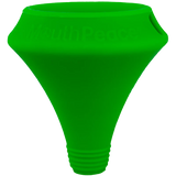 MAV Glass - Moose Labs Mouthpiece in Green - Angled View for Pipes