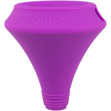 MAV Glass Moose Labs Mouthpiece in Purple, Front View, Sanitary Pipe Accessory