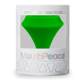 MAV Glass Moose Labs Mouthpiece in Green, Front View on White Background