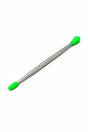 Double-sided dab tool metal handle detail
