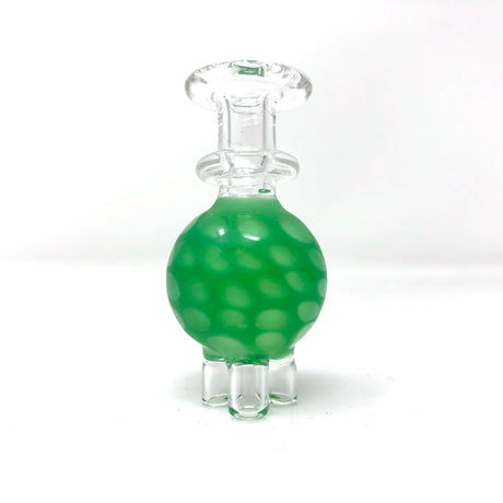 AFM Triple Air Flow Honeycomb Carb Cap in green, front view on a white background, for precise airflow control