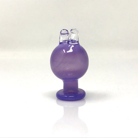 AFM Double Side Spinner Directional Carb Cap in Purple - Front View on White Background