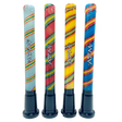 Assortment of 5" AFM Reversal Stems v2 with 14mm joint, vibrant colored glass patterns, front view