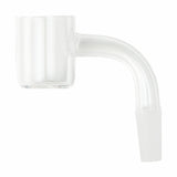 MJ Arsenal Dregg 2.0 Mini Rig Quartz Banger - Side View on Seamless White