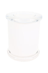 X-Large Colored Glass Jar – 4.75″ H × 4″