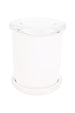 X-Large Colored Glass Jar – 4.75″ H × 4″