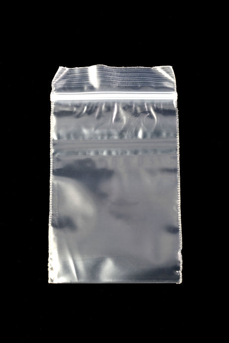 Apple Bags Mini Zip Baggies – 2″ × 3″ – 1000 Pack