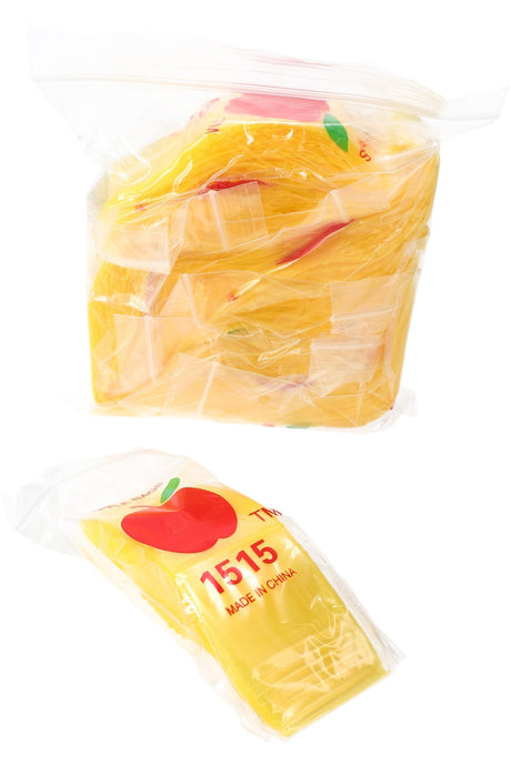 Apple Bags Mini Zip Baggies – 1 1/2″ × 1 1/2″ – 1000 Pack