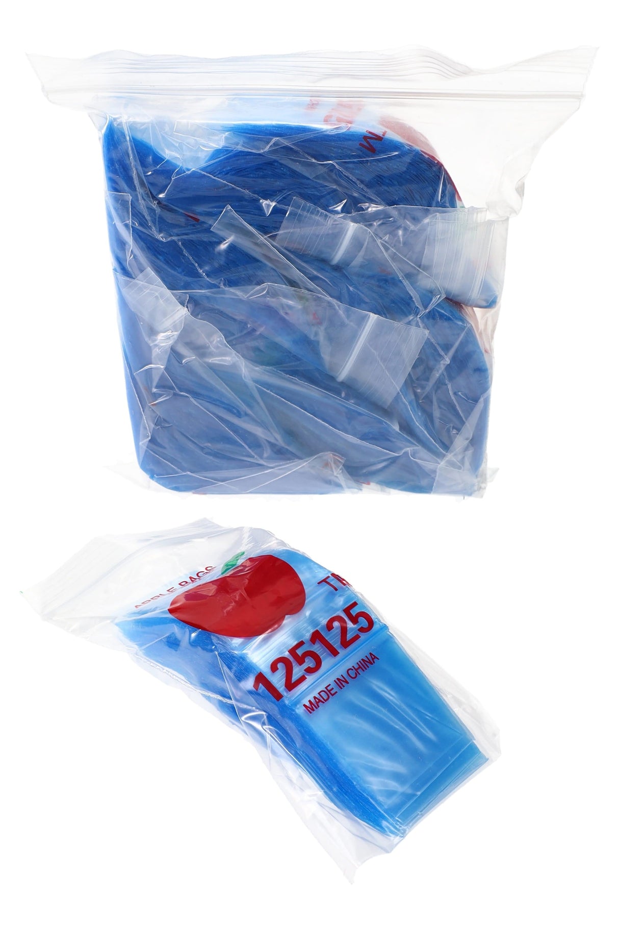 Design Mini Zip Baggies – 1 ¼″ × 1 ¼″ – 1000 Pack