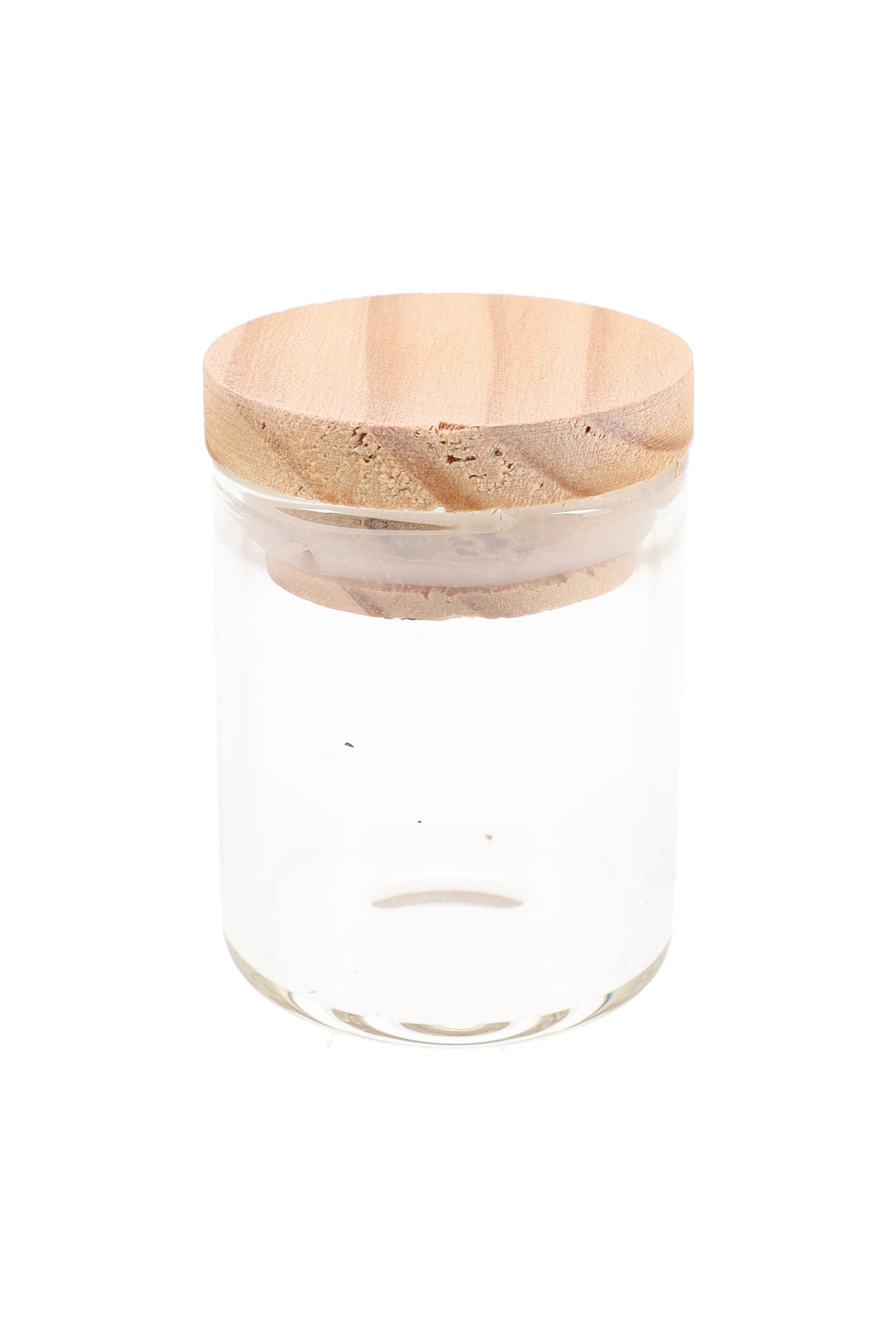 Glass Jar – Bamboo Pop-Top Lid – 3 Sizes