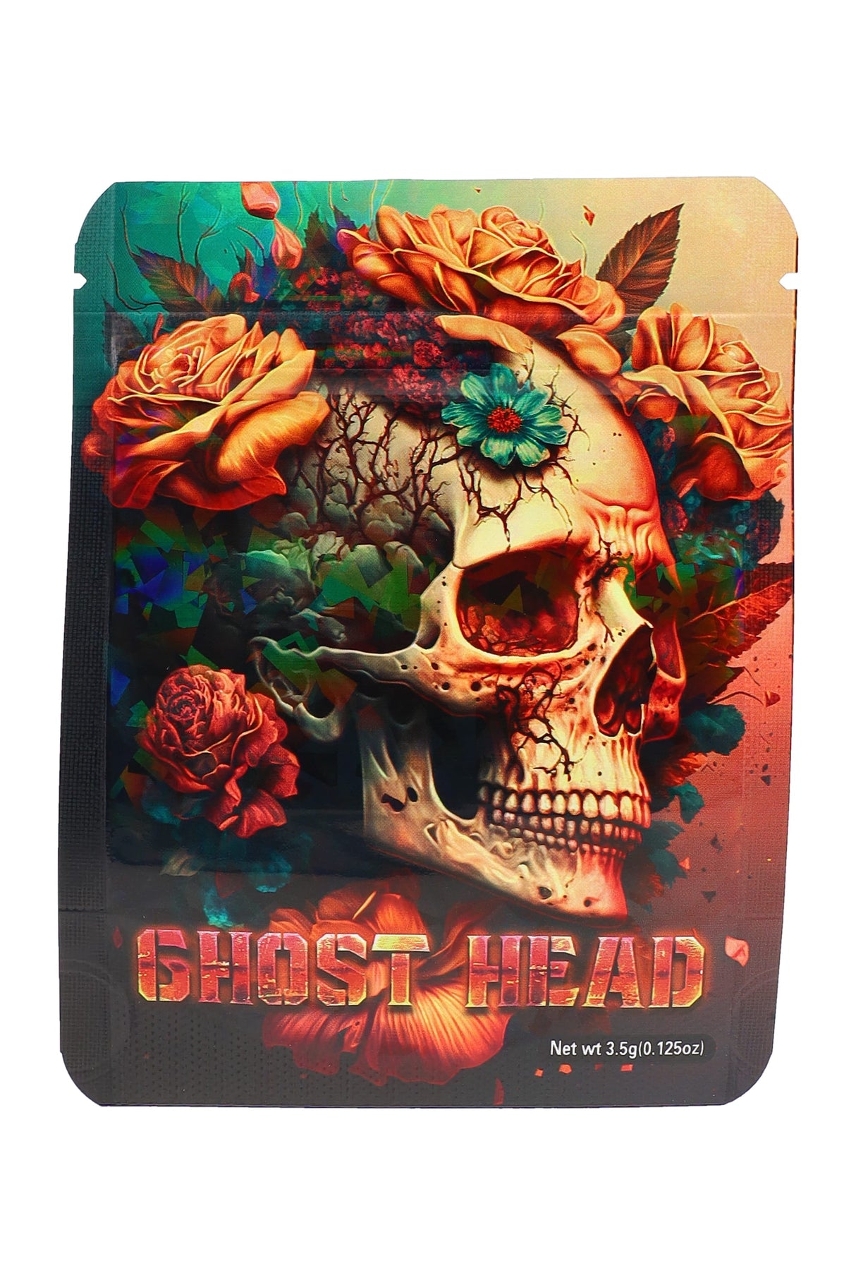 Mylar ⅛ oz Bags – Skull Designs – 50 Pack – Choose Style