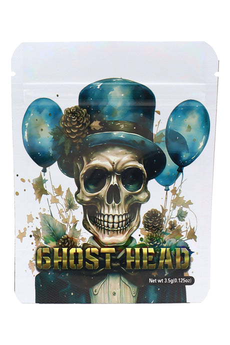 Mylar ⅛ oz Bags – Skull Designs – 50 Pack – Choose Style